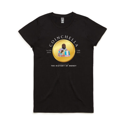 Coinchella (Womens - Maple Tee) Thumbnail